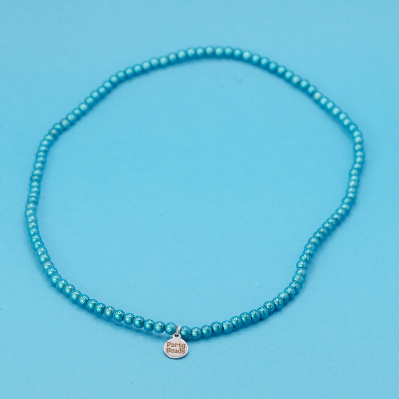 Turquoise Necklace Small Bead (4mm) – Party Beads